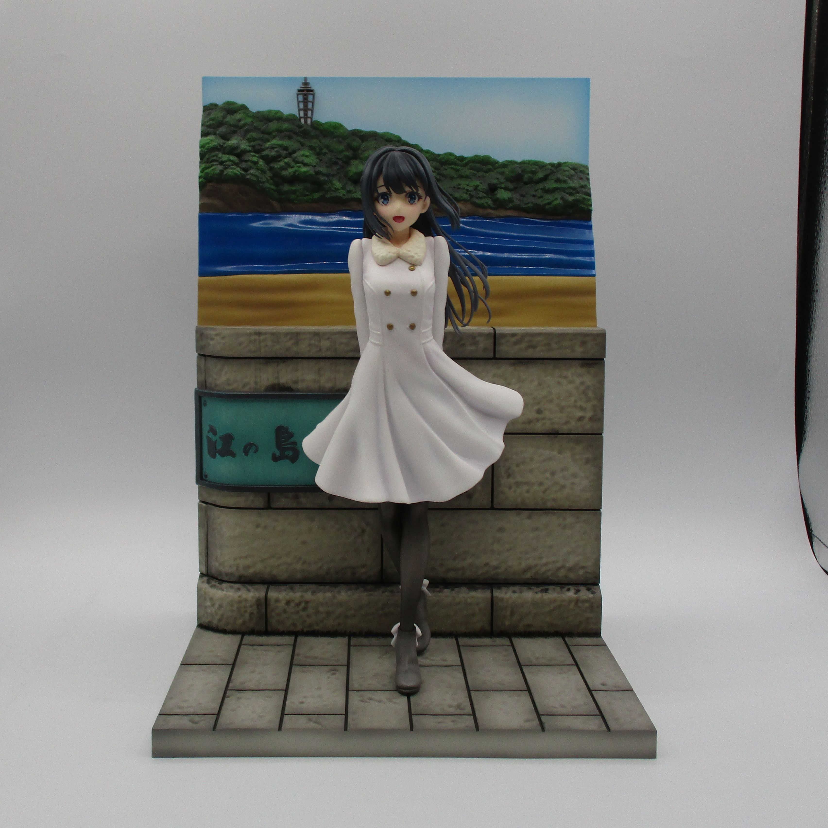 SHIBUYA SCRAMBLE FIGURE 桜島麻衣 -江ノ電 Ver.- 1/7PVC 特典付