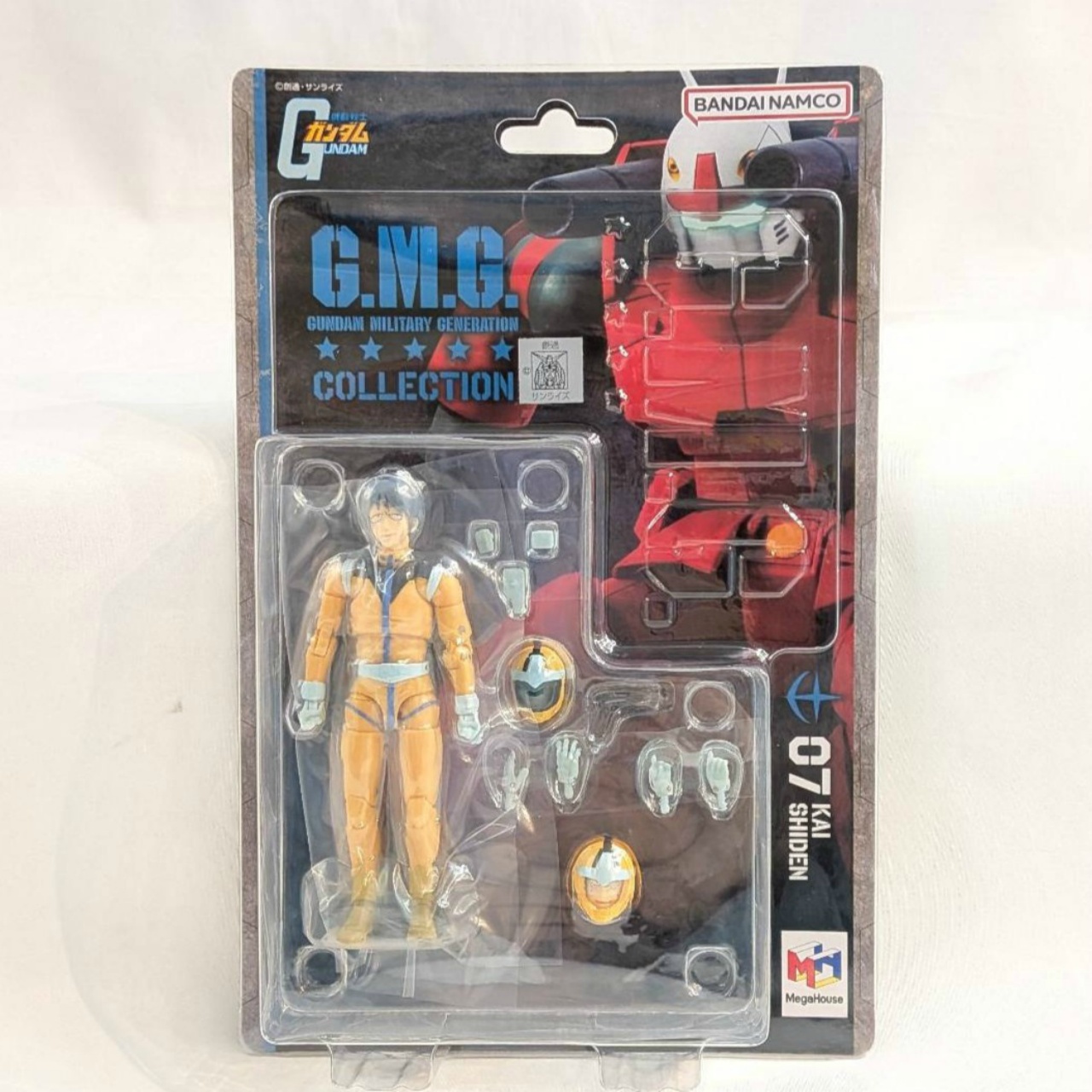 メガハウス G.M.G. COLLECTION 07 機動戦士ガンダム 地球連邦軍 カイ・シデン ノーマルスーツVer.