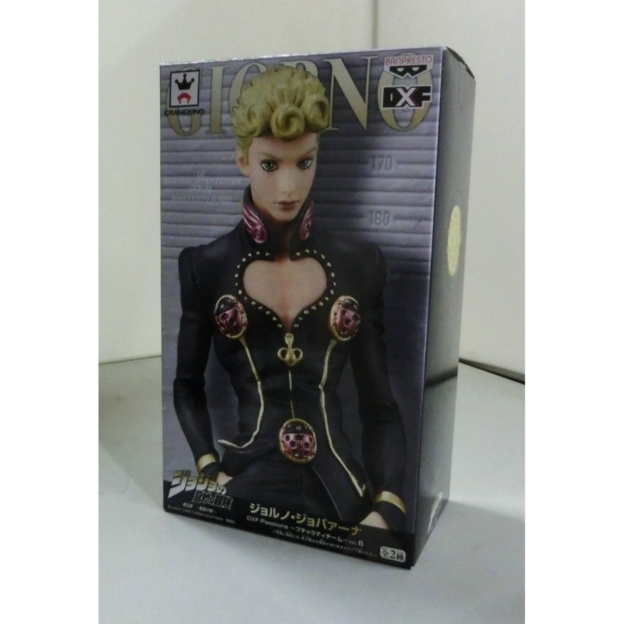 DXFフィギュア Passione ブチャラティチーム vol.6 ジョルノ・ジョバァーナ(黒)