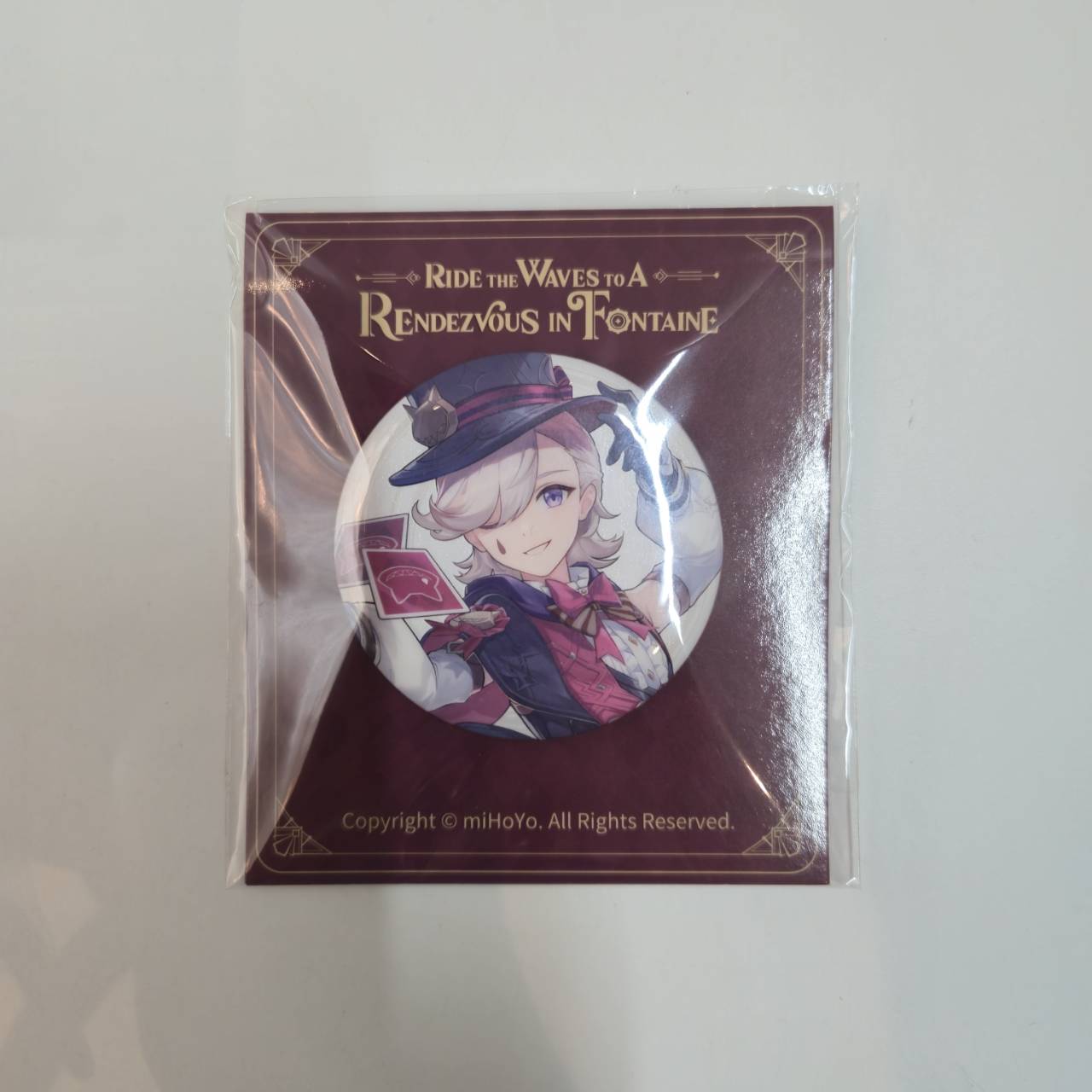 原神 2023ゲームアート展覧会シリーズ 缶バッジ リネ