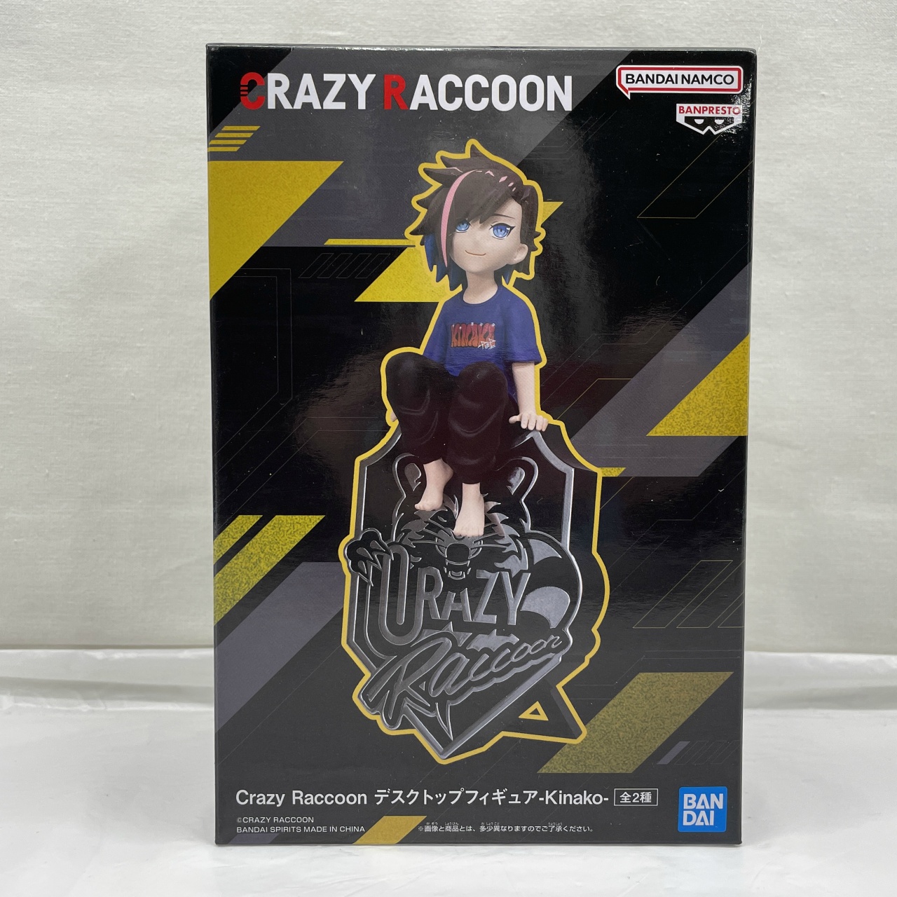 Crazy Raccoon デスクトップフィギュア Kinako B