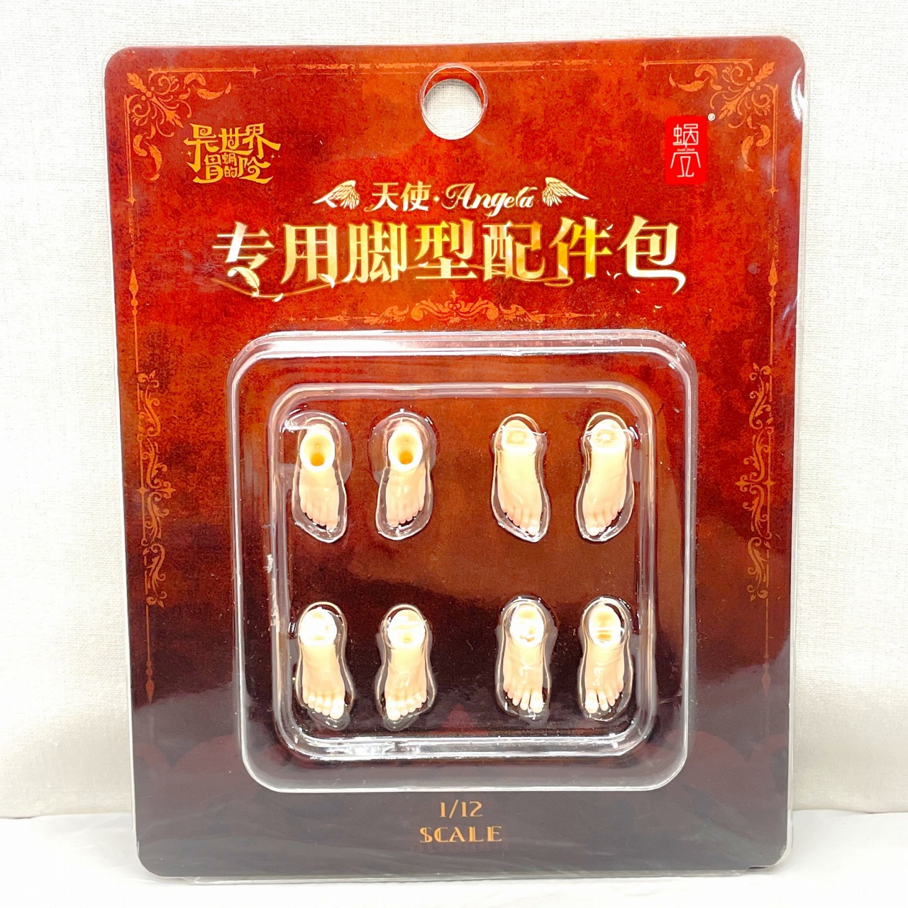 蝸之殼Snail Shell 天使 アンジェラ用オプションフットパーツセット 1/12 完成品オプションパーツ (中国版パッケージ)