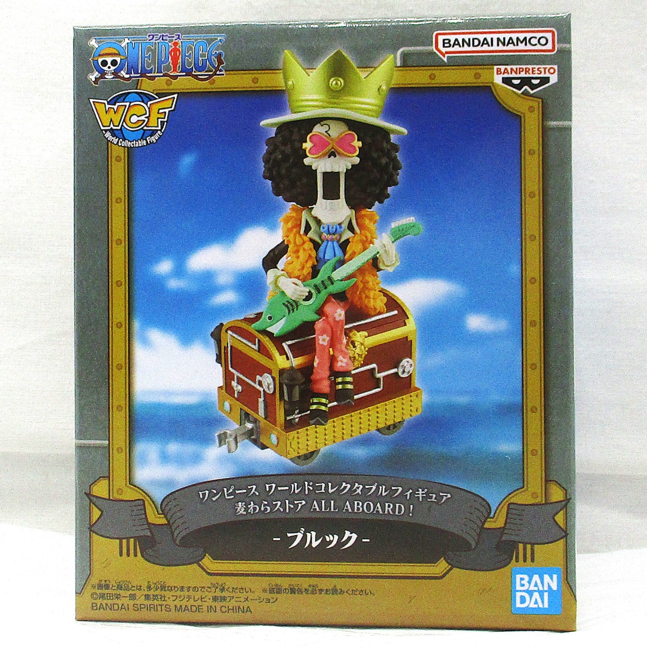 バンダイスピリッツ ワールドコレクタブルフィギュア 麦わらストア ALL ABOARD! -ブルック-