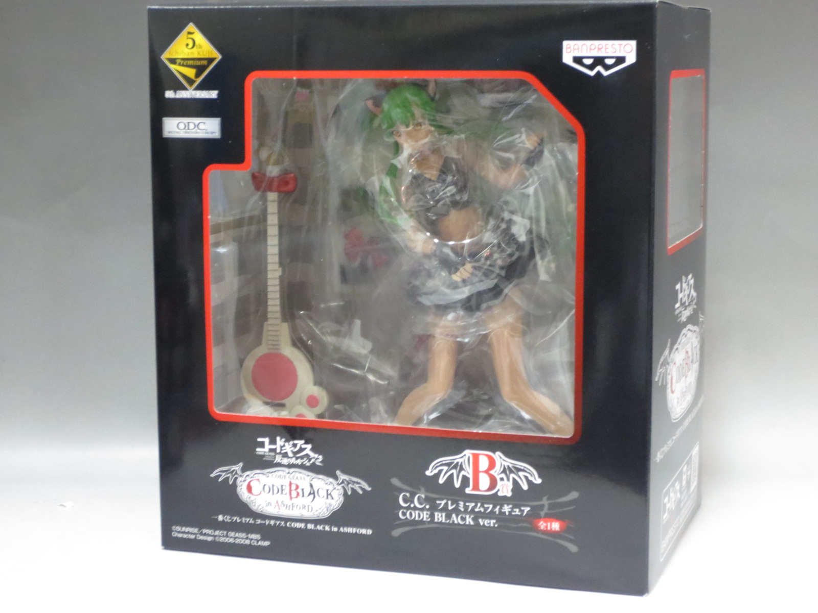 一番くじ コードギアス CODE BLACK in ASHFORD B賞 C.C. プレミアムフィギュア CODE BLACK ver. 68981