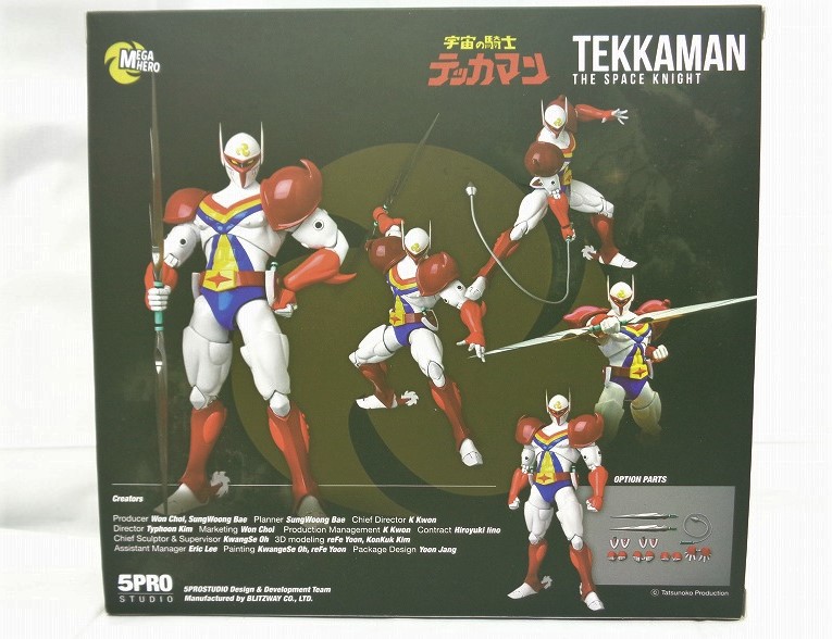 5PRO STUDIO MEGA HERO 1/12 Movable Figure Tekkaman, The Space Knight