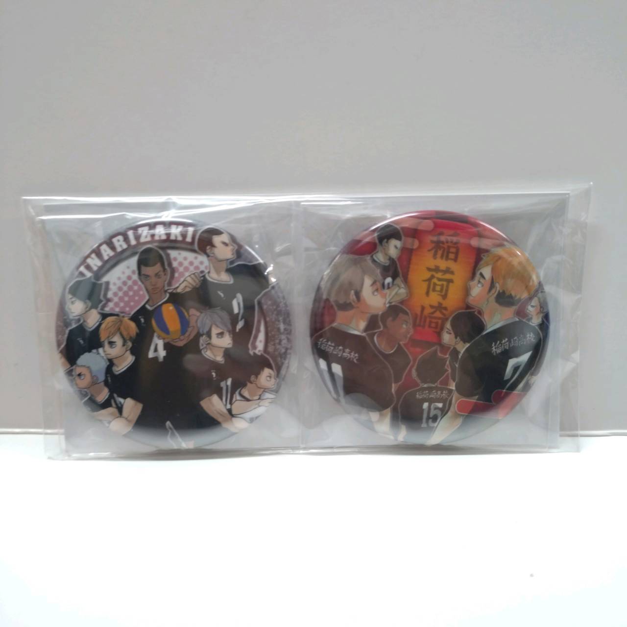 「ハイキュー!! 原画展」稲荷崎セット 缶バッジ2個のみ