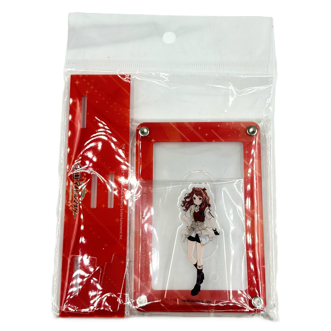 School Idolmaster Card Stand with Acrylic Stand – Saki Hanami