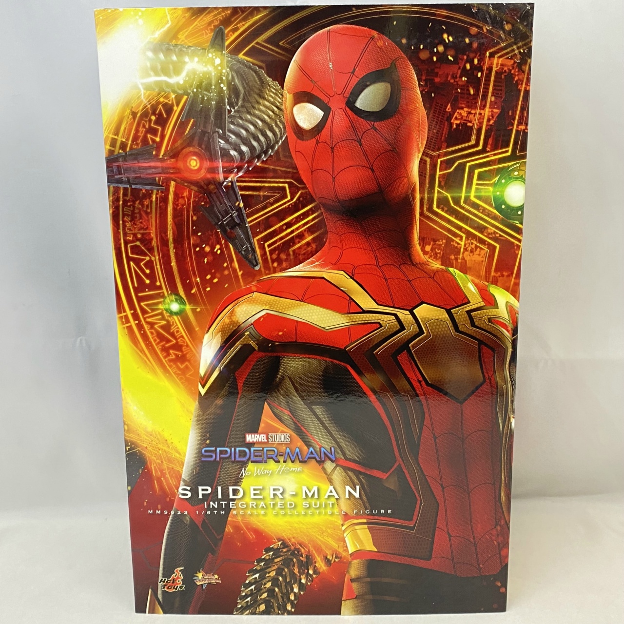 ホットトイズ ムービー・マスターピース MMS623 スパイダーマン (インテグレーテッドスーツ版) [スパイダーマン:ノー・ウェイ・ホーム] 1/6スケールフィギュア