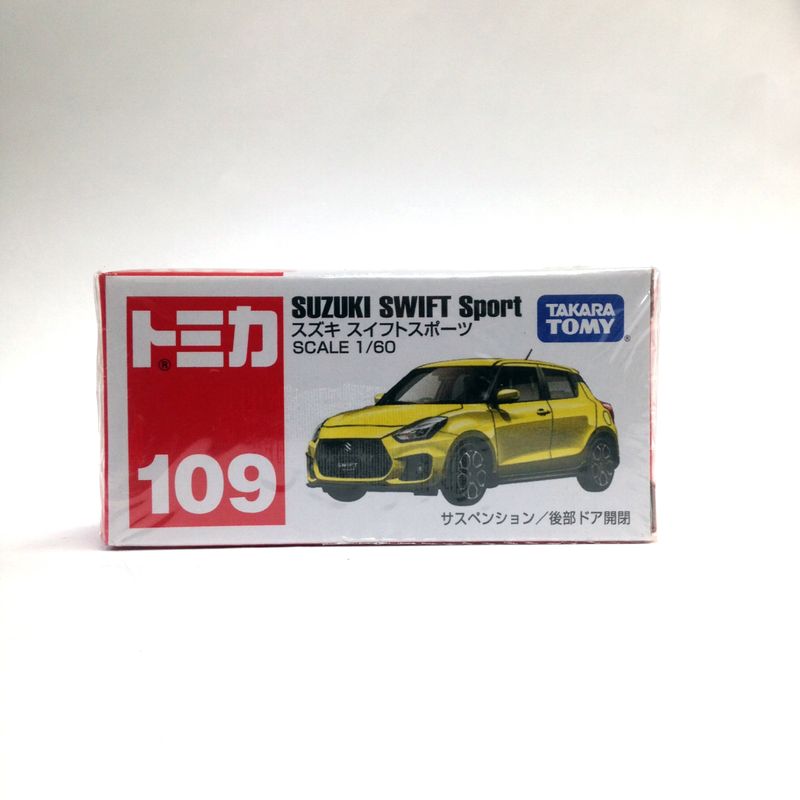 タカラトミー トミカ 赤箱 109 スズキ スイフト スポーツ(イエロー) 2018年発売版