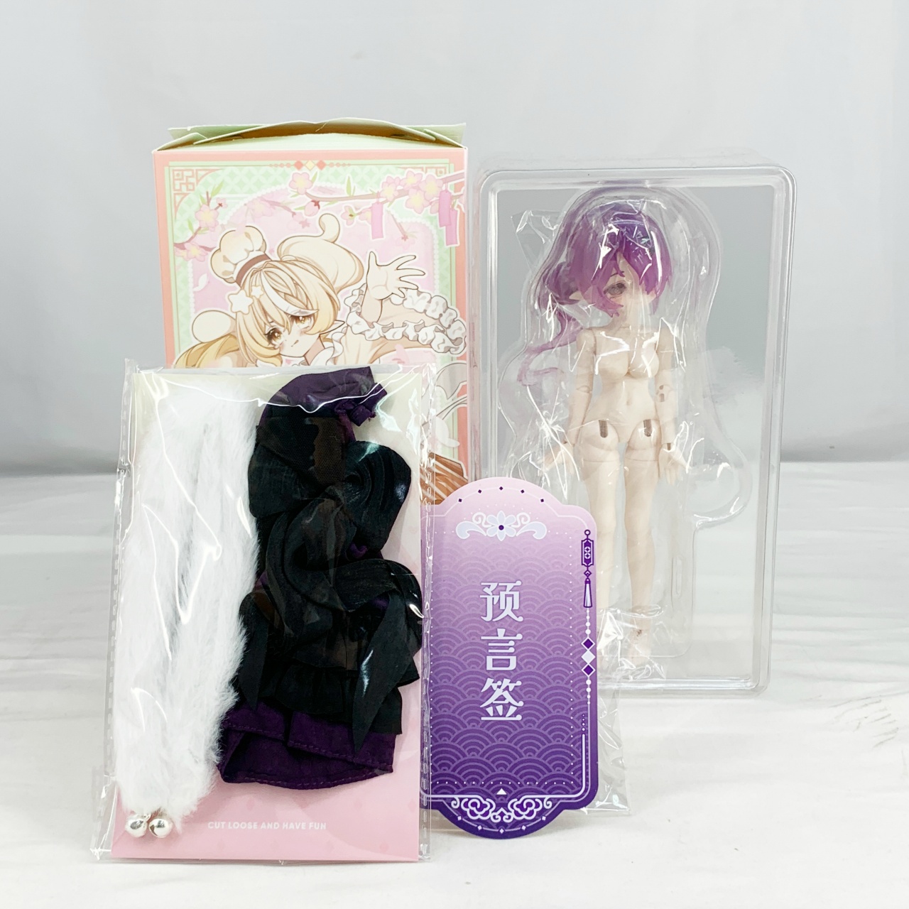 COME4FREE BJDブラインドドールシリーズ MINTY 3 運勢おみくじ精霊 チリン