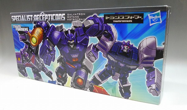 Asia Limited Transformers Generations Specialist Decepticon Set (Galvatron,Octane and Astro Train)