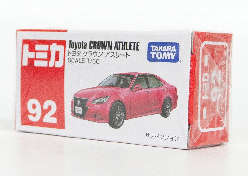 TOMICA Red Box No.92 Toyota Crown Athlete (Pink)