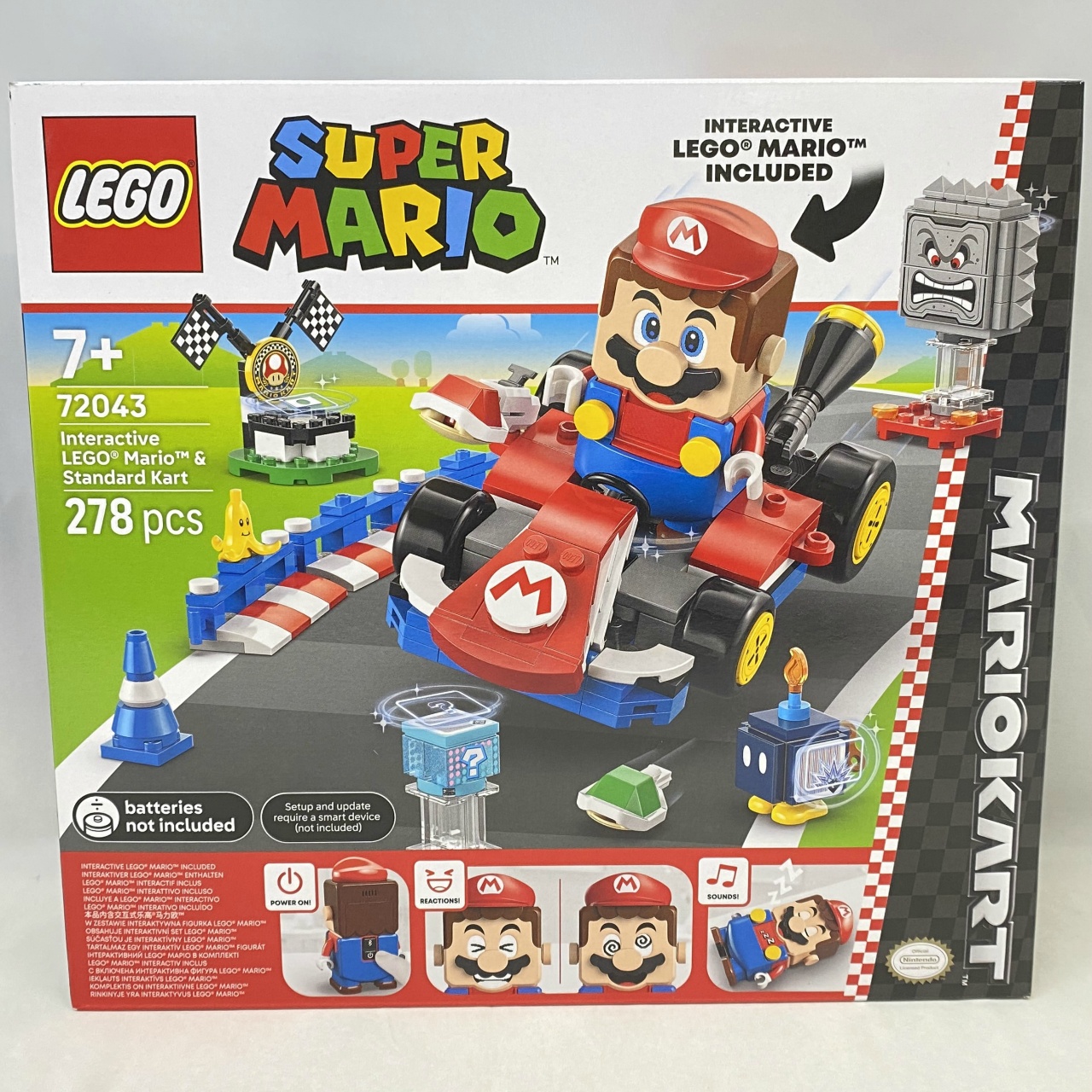 レゴ LEGO スーパーマリオ 72043 マリオカート(TM) - レゴ(R)マリオ(TM)とスタンダードカート