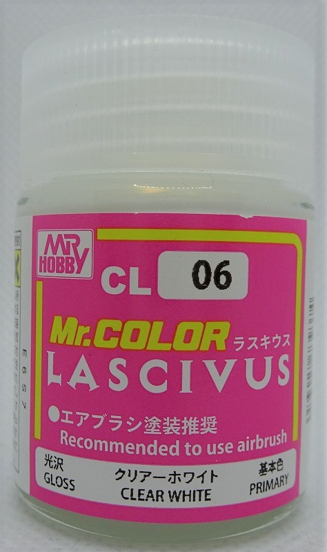 GSIクレオス Mr.カラー LASCIVUS CL06 クリアーホワイト