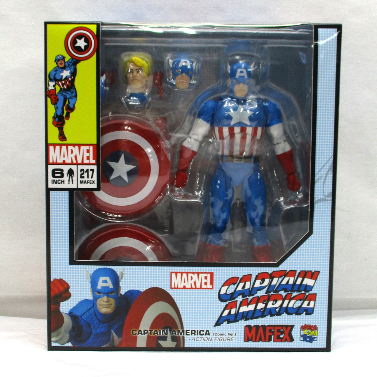 MEDICOM TOY MAFEX No.217 Captain America (Comic ver.)