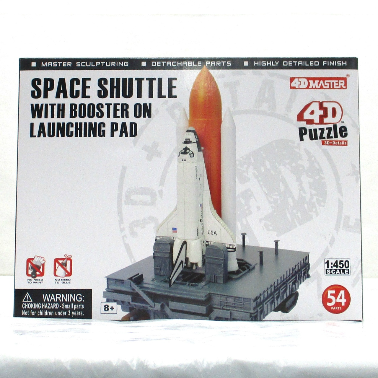 立体パズル 4D VISION 1/450 スペースシャトル&ブースター (再販)
