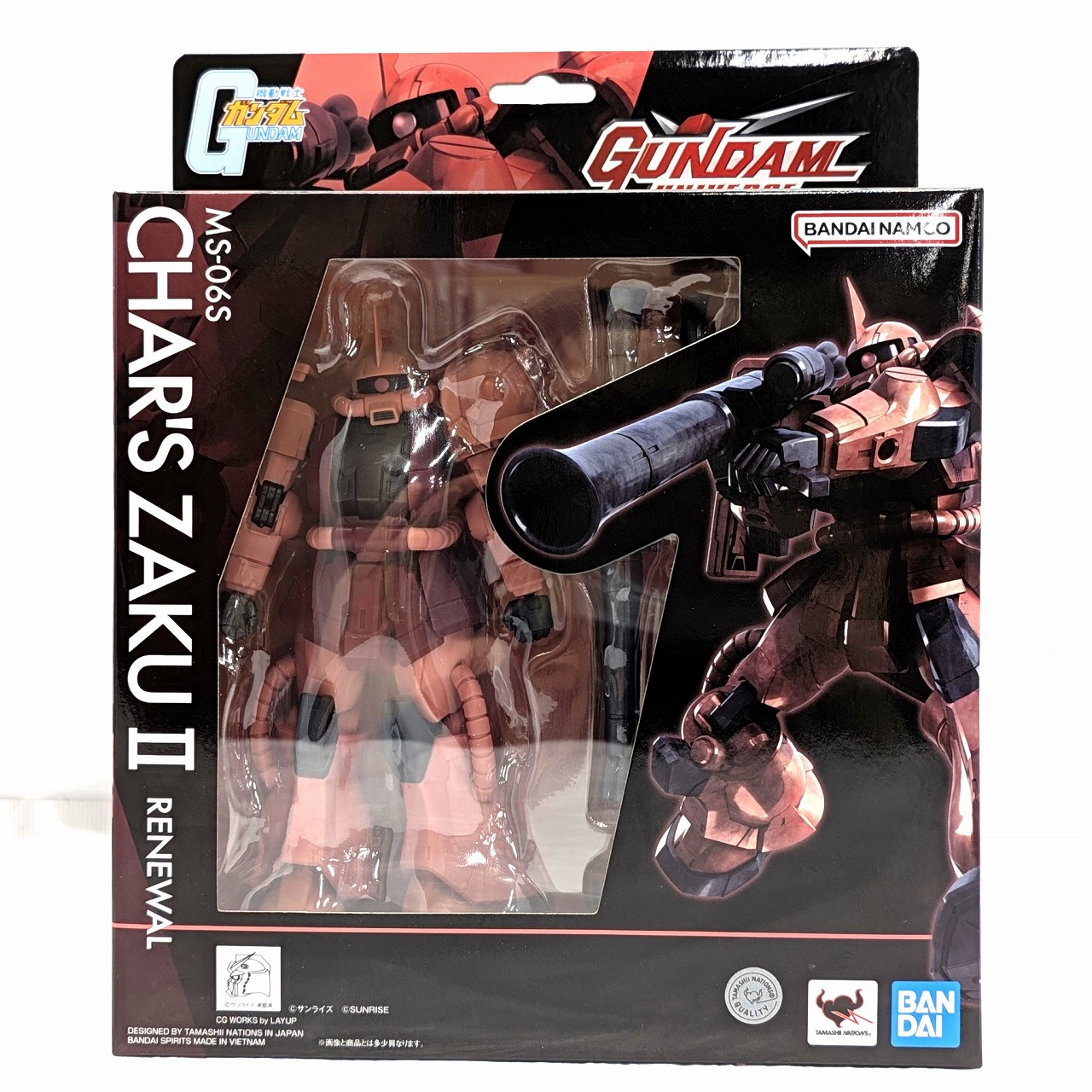 GUNDAM UNIVERSE MS-06S CHAR'S ZAKU II RENEWAL