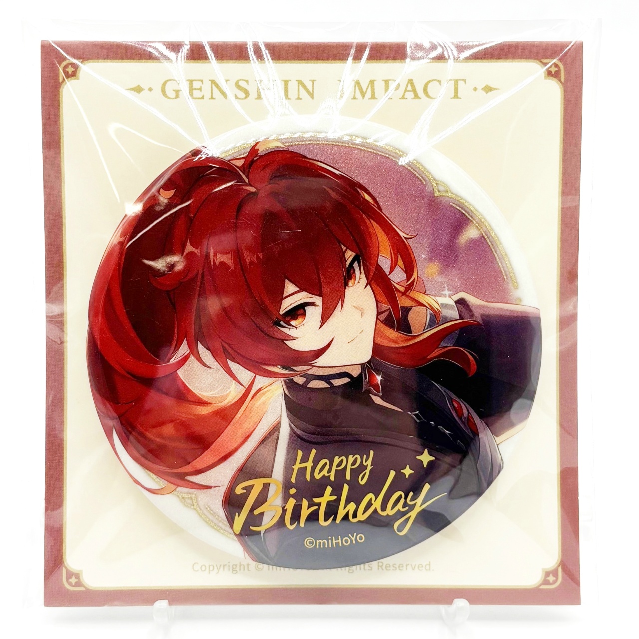 原神「命定の日」 キャラ缶バッジ ディルック(2023)