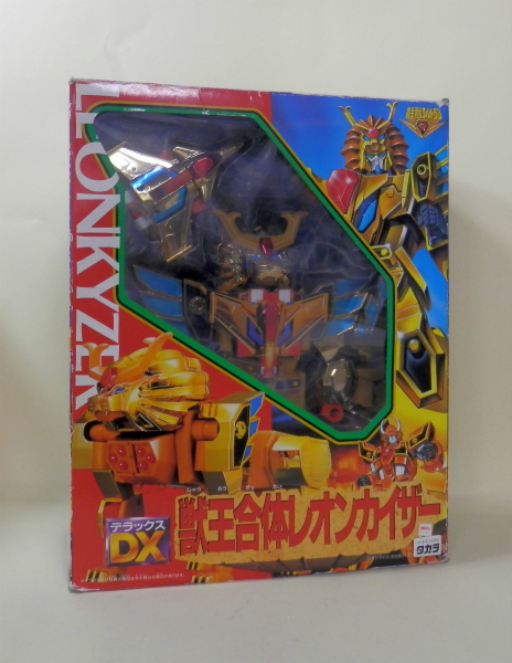 TAKARA The Brave of Gold Goldran DX Beast Combine Leonkyzer