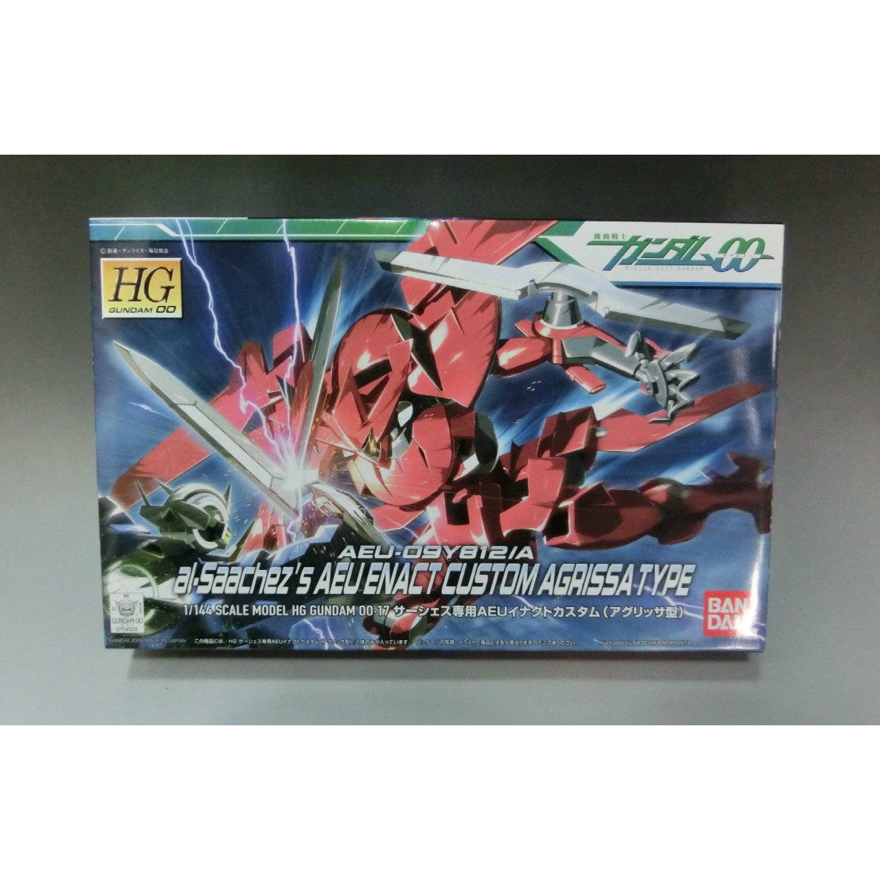 HG 1/144 サーシェス専用AEUイナクトカスタム (アグリッサ型)