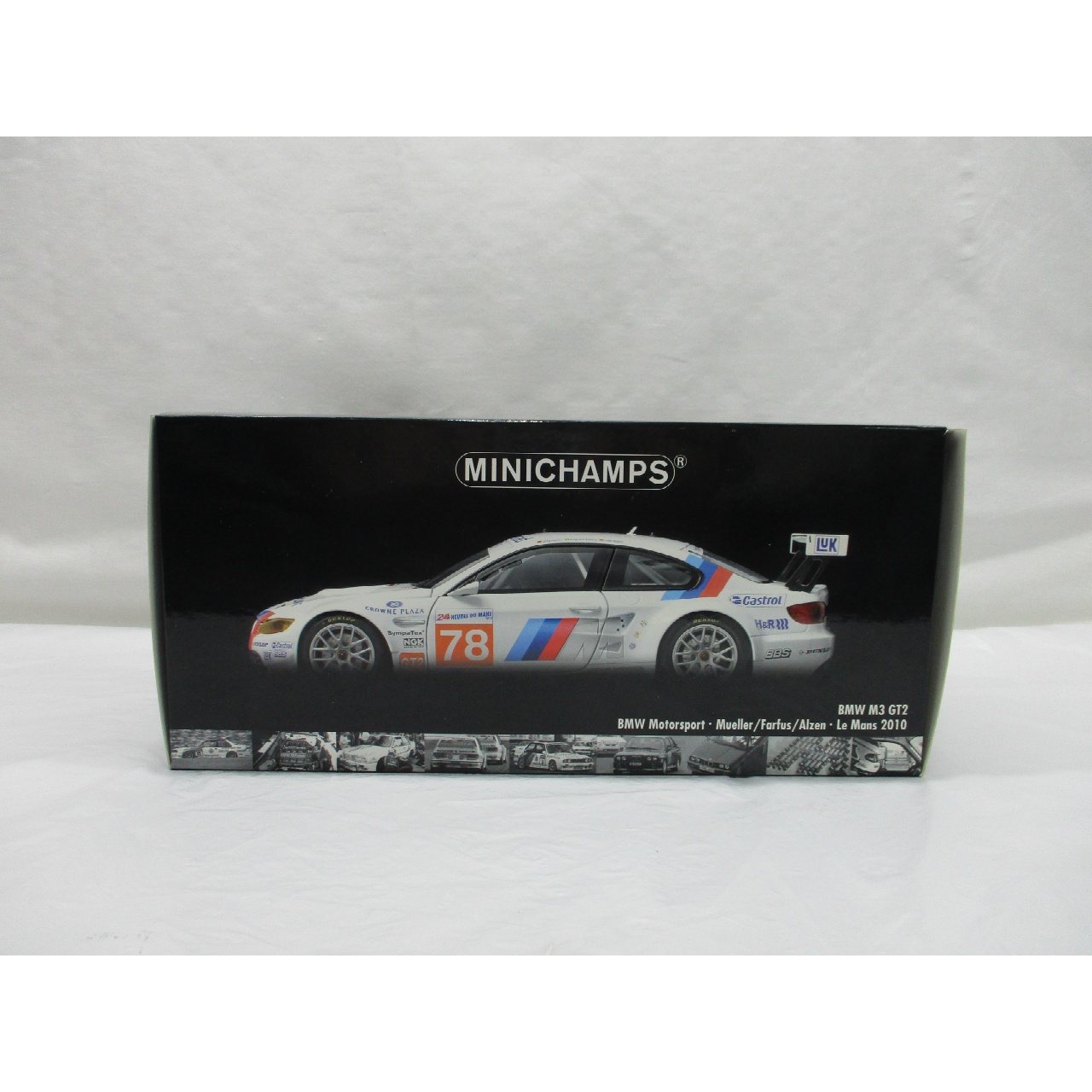 ミニチャンプス 1/18 BMW M3 GT2 ルマン 2010 #78