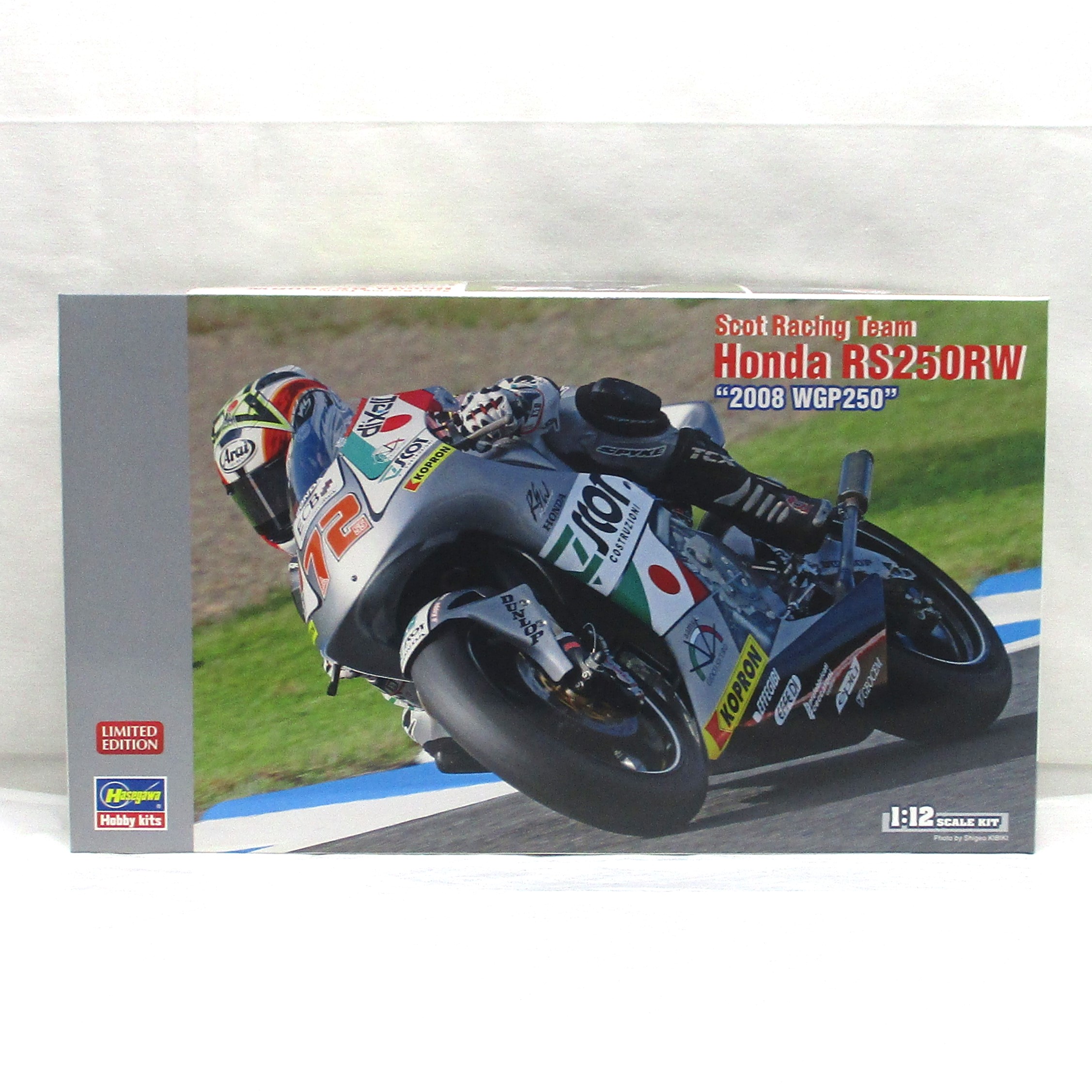 ハセガワ 1/12 スコット レーシング チーム Honda RS250RW “2008 WGP250”