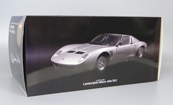 京商 1/18 ランボルギーニ イオタ SVJ シリアル.4860 (シルバー)