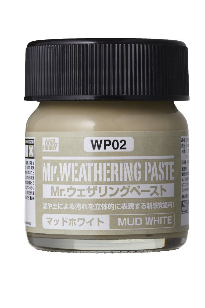 GSIクレオス WP02 Mr.ウェザリングペースト マッドホワイト
