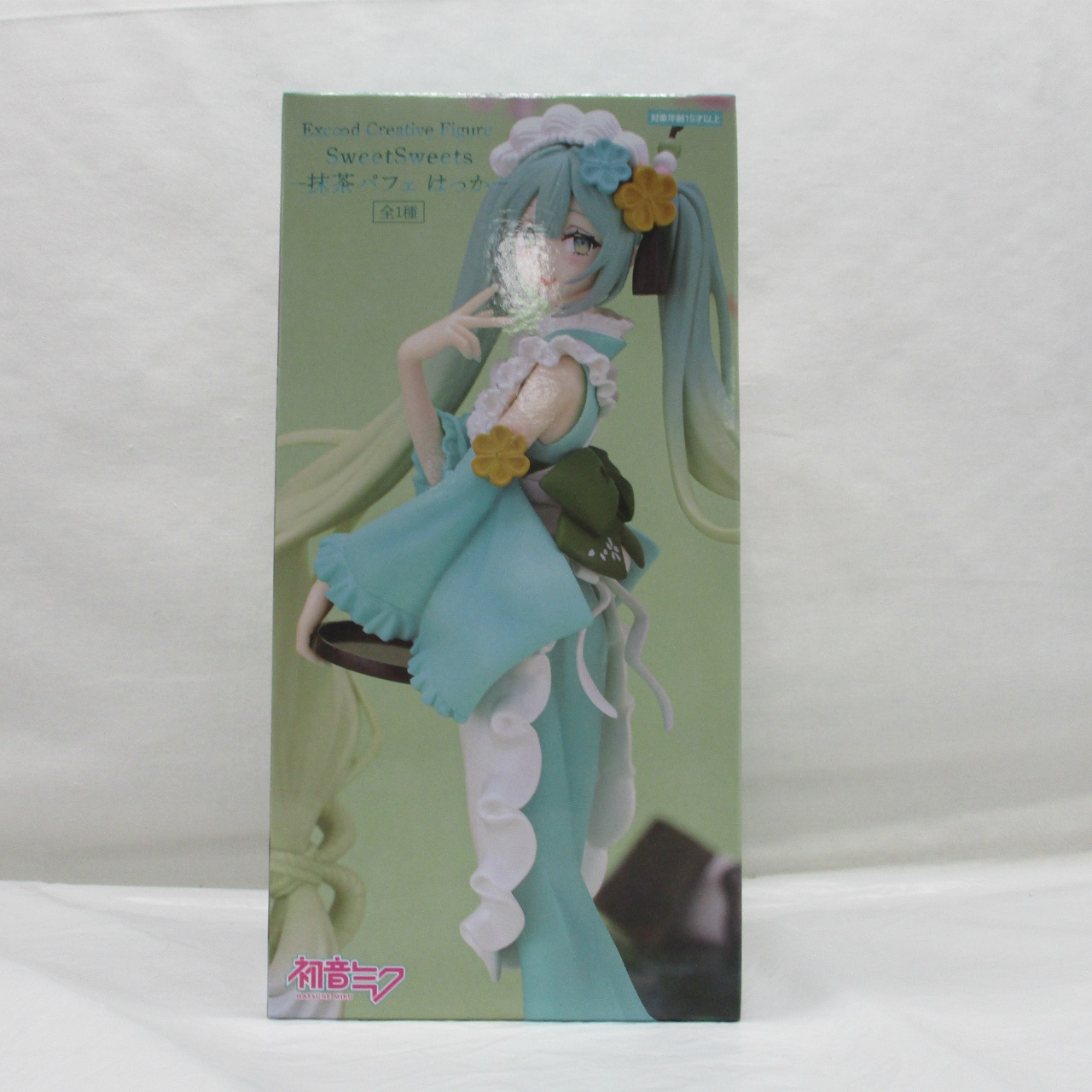 フリュー 初音ミク Exc∞d Creative Figure SweetSweetsー抹茶パフェ はっかー | ボーカロイド |  エンターテインメントホビーショップ ジャングル