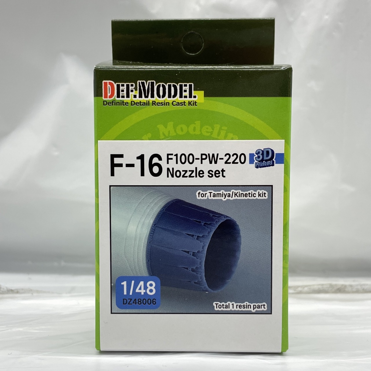 DEF.MODEL 1/48 F-16 F100-PW-220ノズルセット(タミヤ/キネティック用)