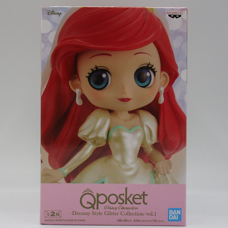 Qposket Disney Characters Dreamy Style Glitter Collection-vol.1. A  アリエル 2573722