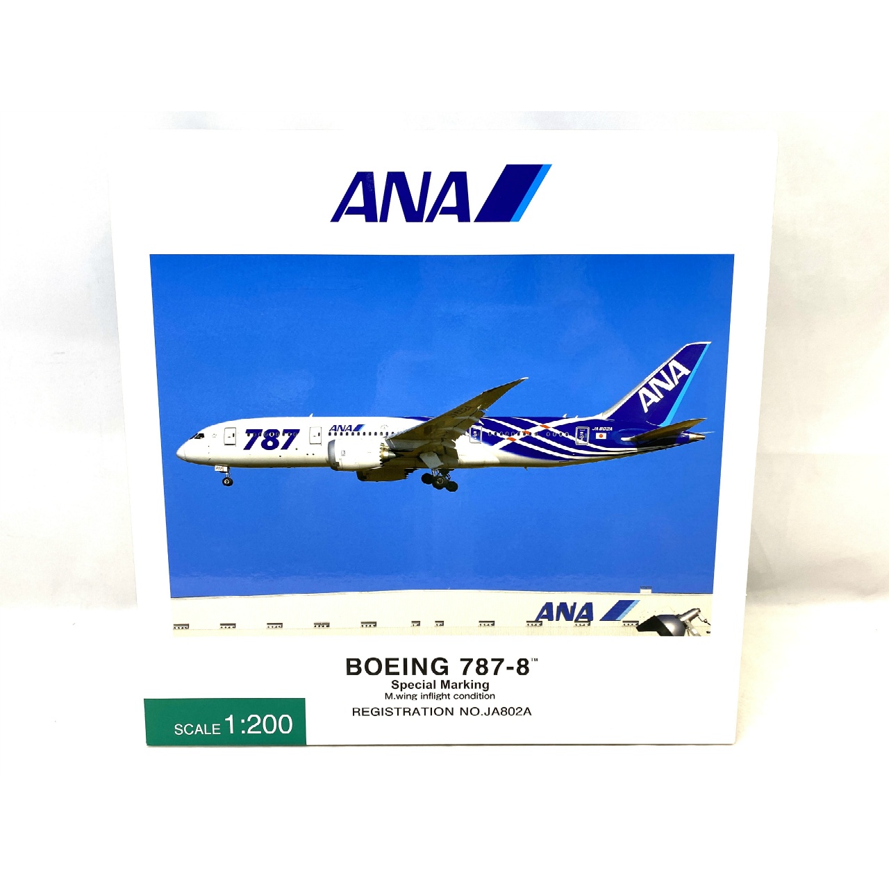ANA 1/200 ボーイング 787-8 ANA JA802A Special Marking