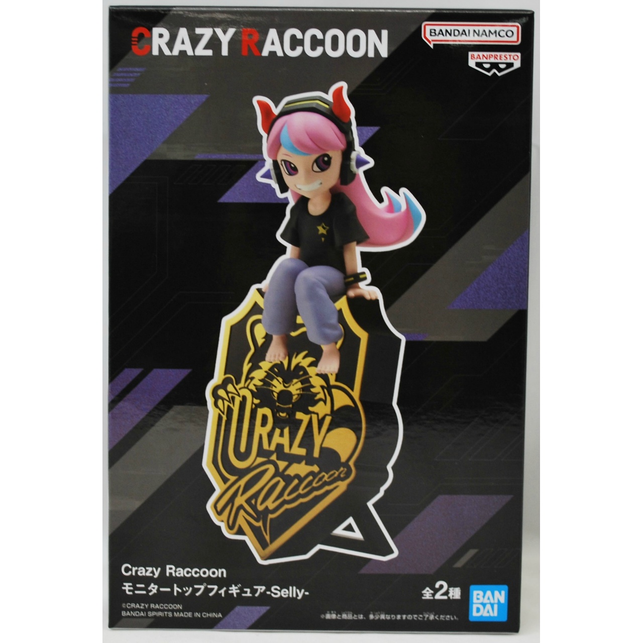 バンダイスピリッツ Crazy Raccoon モニタートップフィギュア-Selly- A