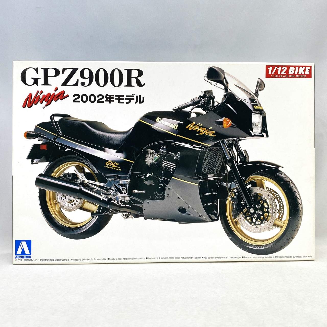 Aoshima 1/12 GPZ900R Ninja 2002 Plastic Model