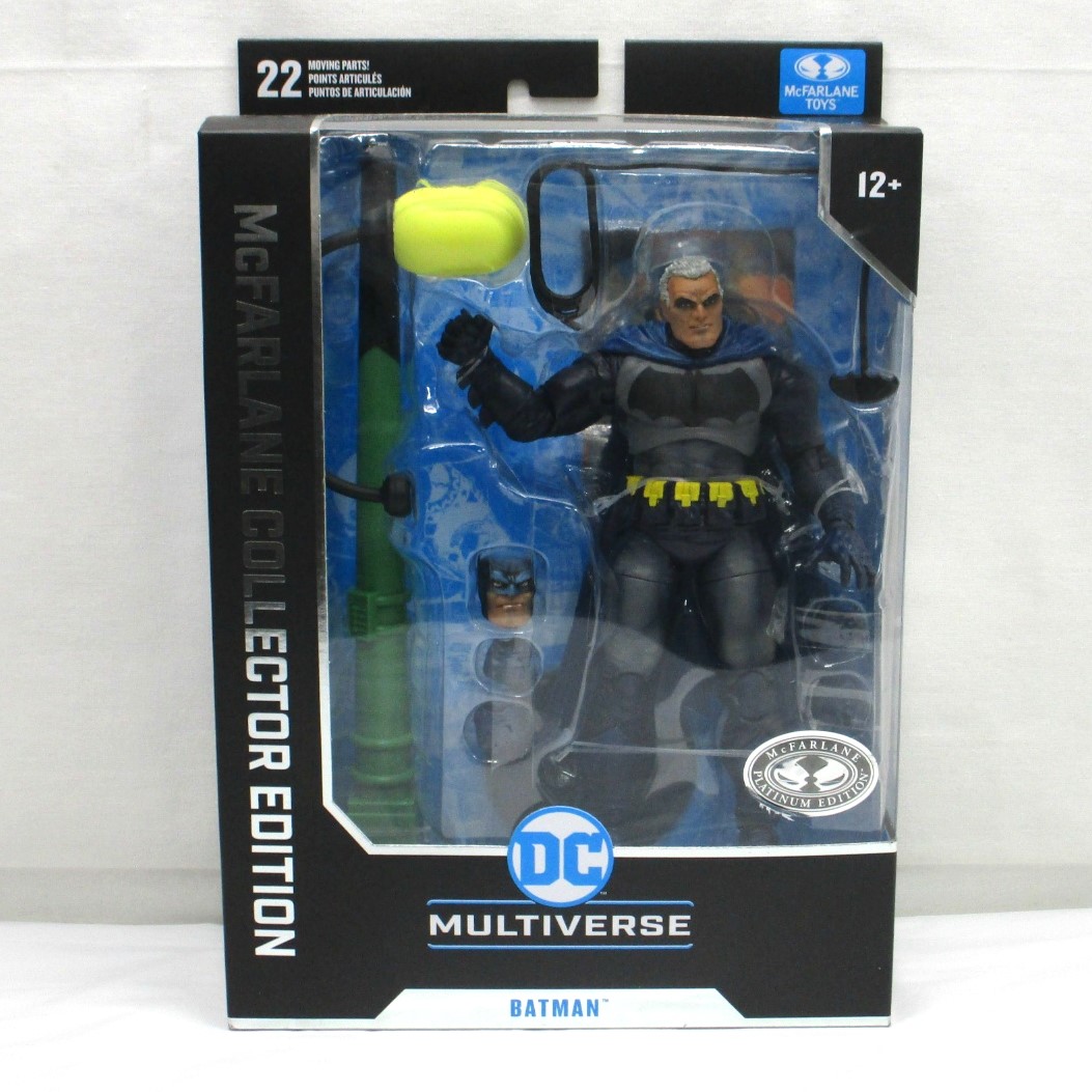 マクファーレントイズ DCマルチバース マクファーレンコレクターエディション バットマン(バトルダメージ/ブルースーツ) [The Dark Knight Returns] 7インチアクションフィギュア