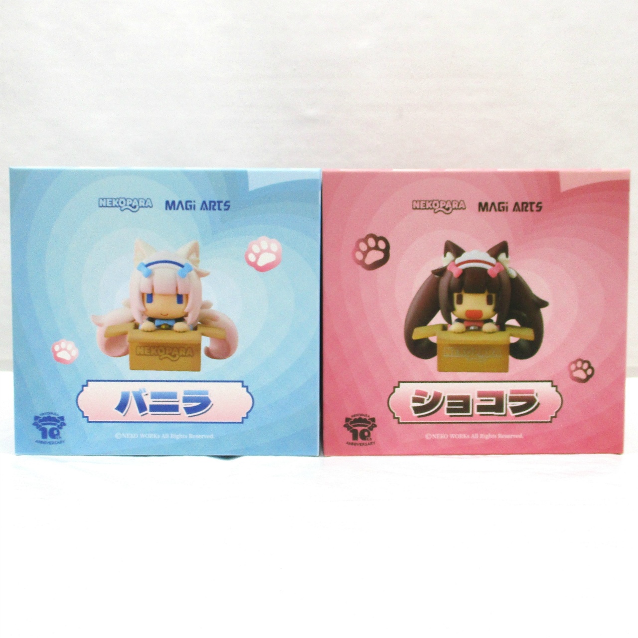 ネコぱら ショコラ&バニラ デフォルメフィギュア