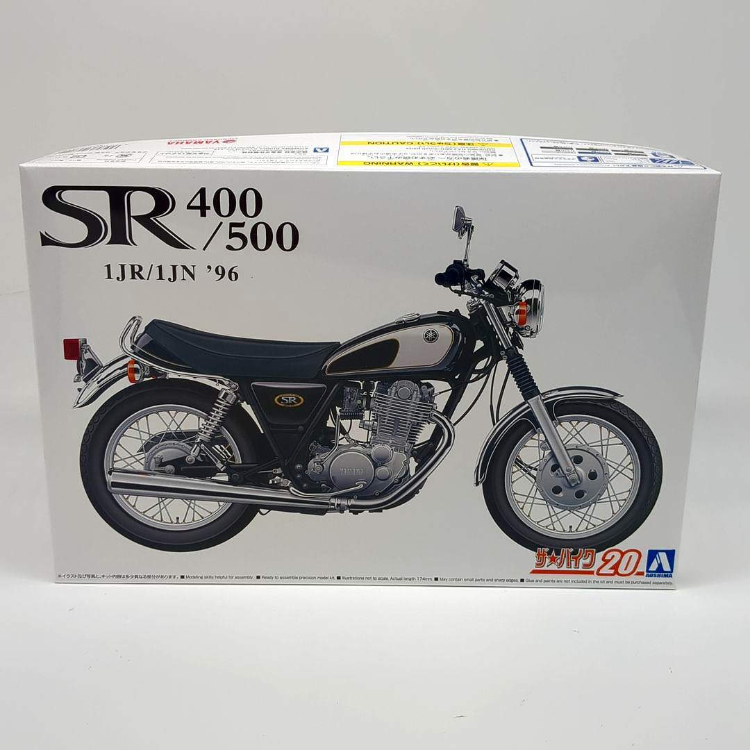 ザ☆バイク 1/12 ヤマハ 1JR SR400/1JN SR500 '96