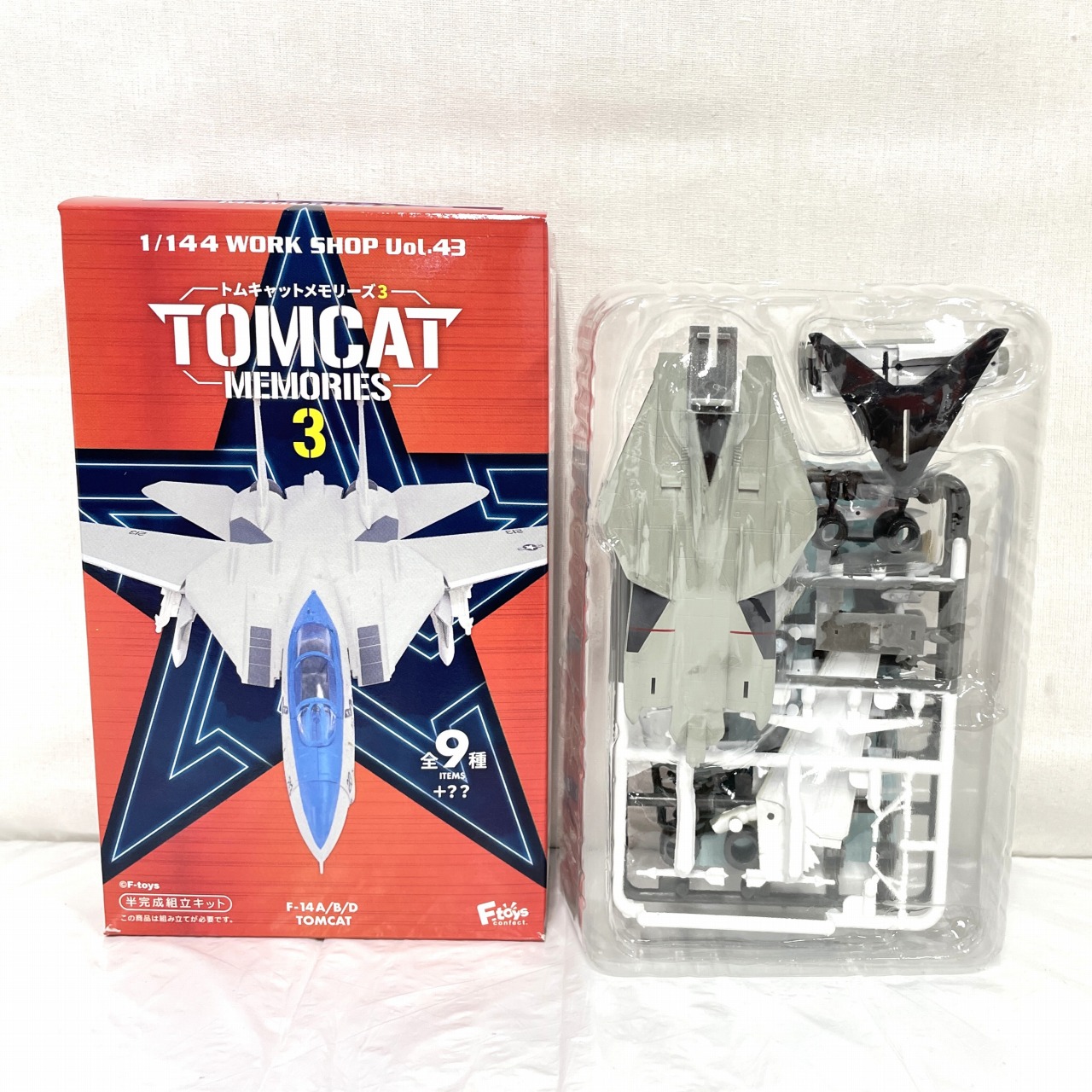 エフトイズ 1/144 トムキャットメモリーズ3 1.F-14A アメリカ海軍 第84戦闘飛行隊「ジョリー・ロジャーズ」