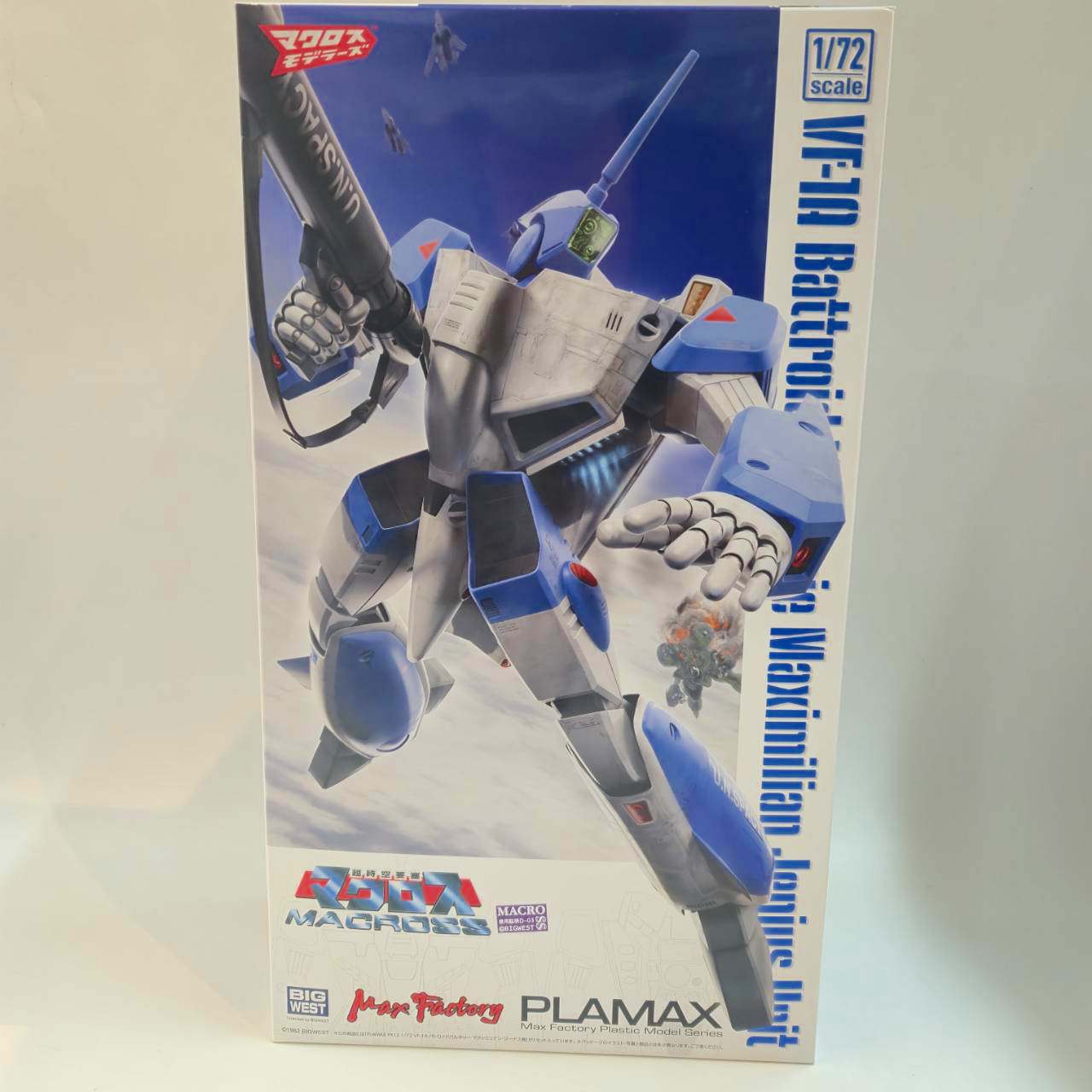 PLAMAX PX12 超時空要塞マクロス 1/72 VF-1A バトロイドバルキリー マクシミリアン・ジーナス機