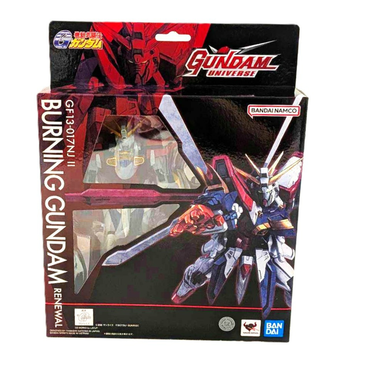 GUNDAM UNIVERSE GF13-017NJII BURNING GUNDAM RENEWAL