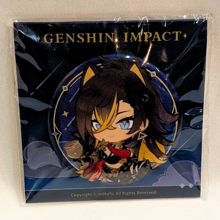 Genshin Impact Starlight Letters Series Metal Badge - Dehya
