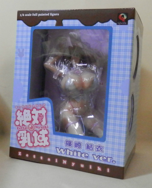 Q-six 篠崎結衣 White ver. 1/6完成品 (絶対乳域)
