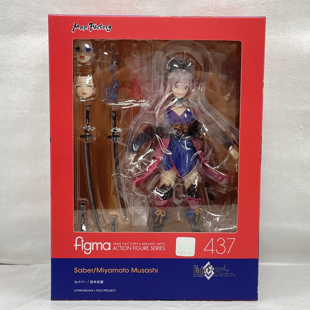 figma 437 セイバー/宮本武蔵(Fate/Grand Order)再販版
