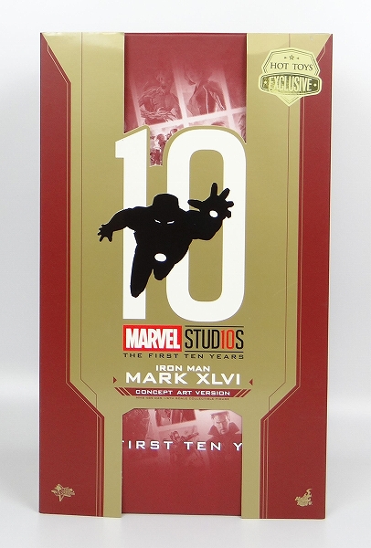 HOT TOYS Movie Masterpiece DIECAST MMS489-D25 Iron Man Mark-46 (Concept Art)