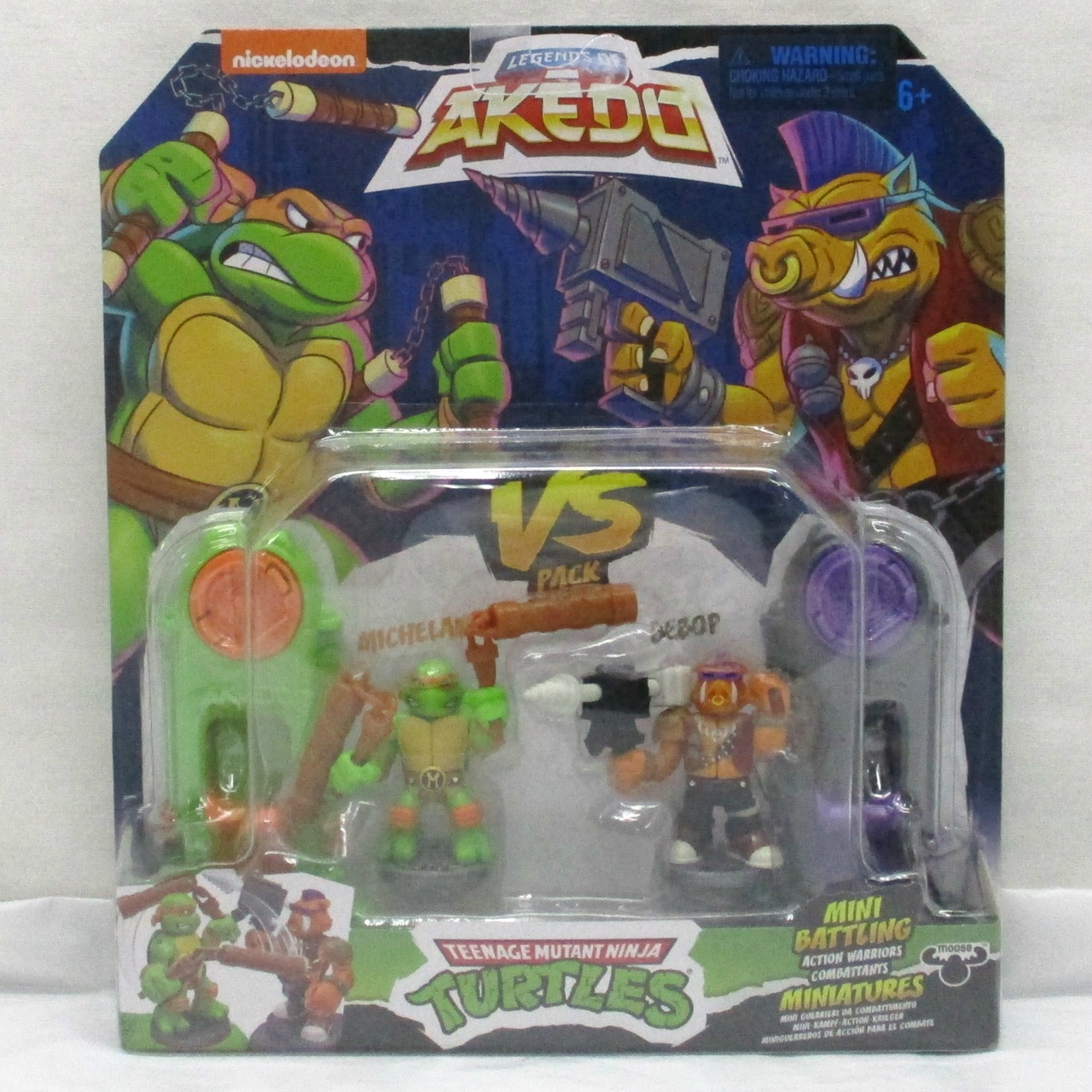 ニコロデオン アケド ミュータント タートルズ  ミケランジェロ VS ビーバップ