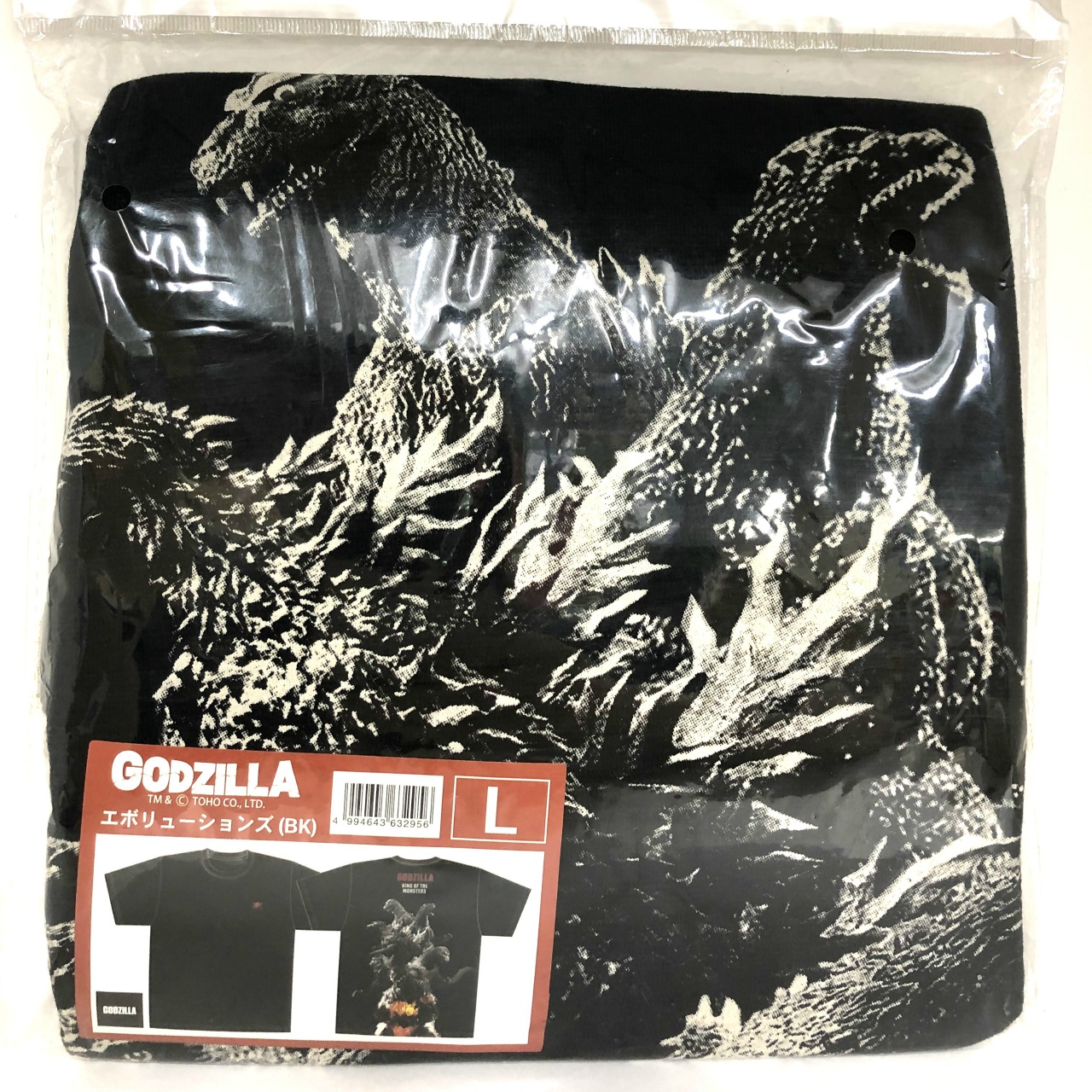 抜染Tシャツ・エボリューションズ BK L