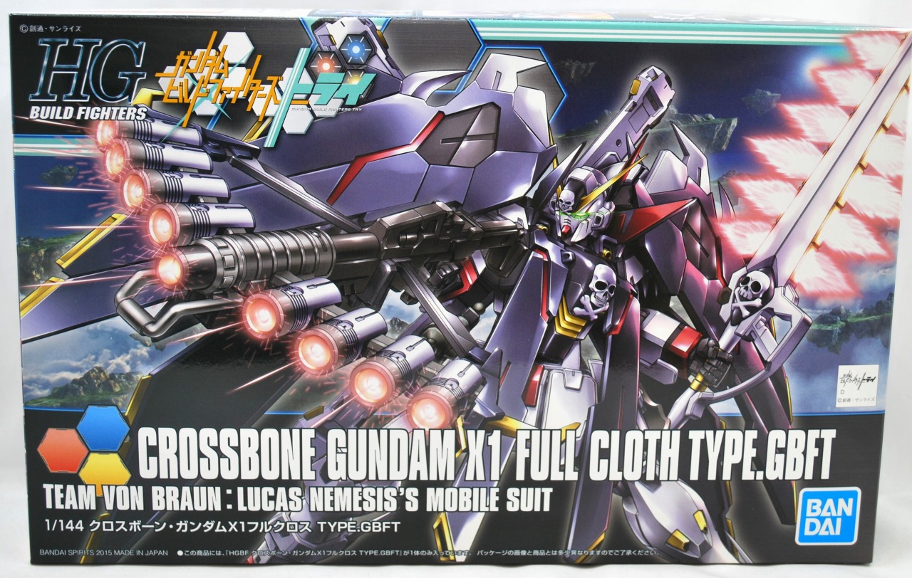 HG 1/144 クロスボーンガンダムX1 フルクロス TYPE.GBFT (バンダイスピリッツ版)