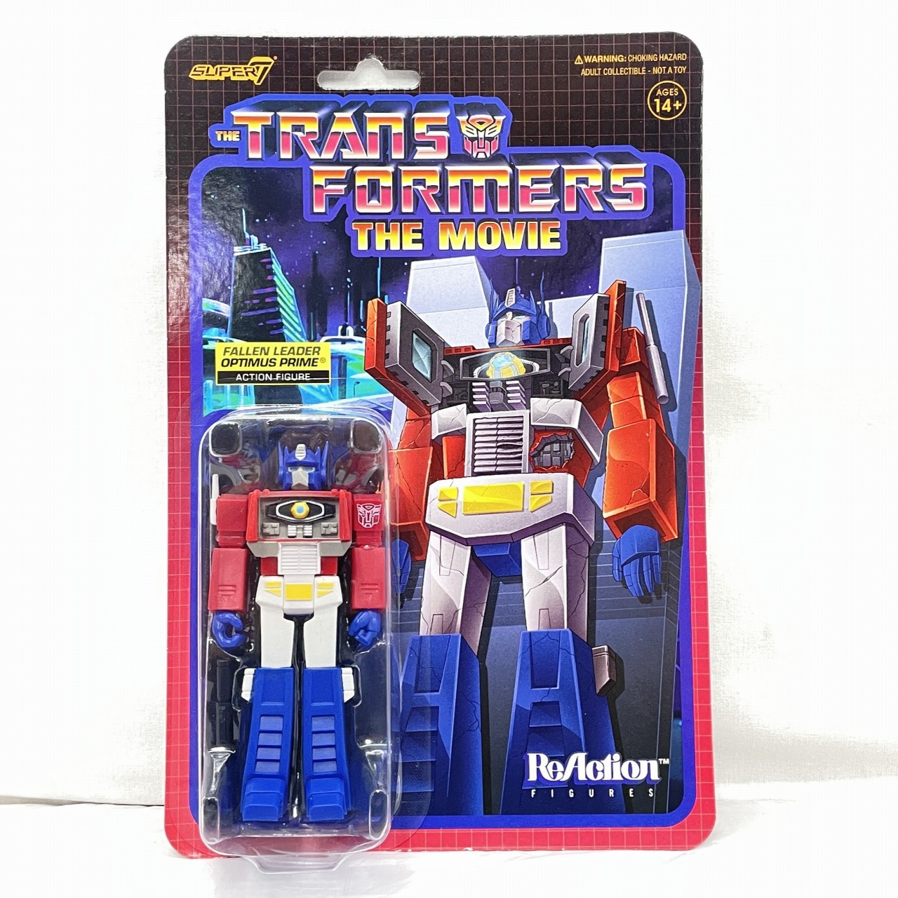スーパー7 リ・アクショントランスフォーマー THE MOVIE フォールンリーダー オプティマスプライム(通常カラー)