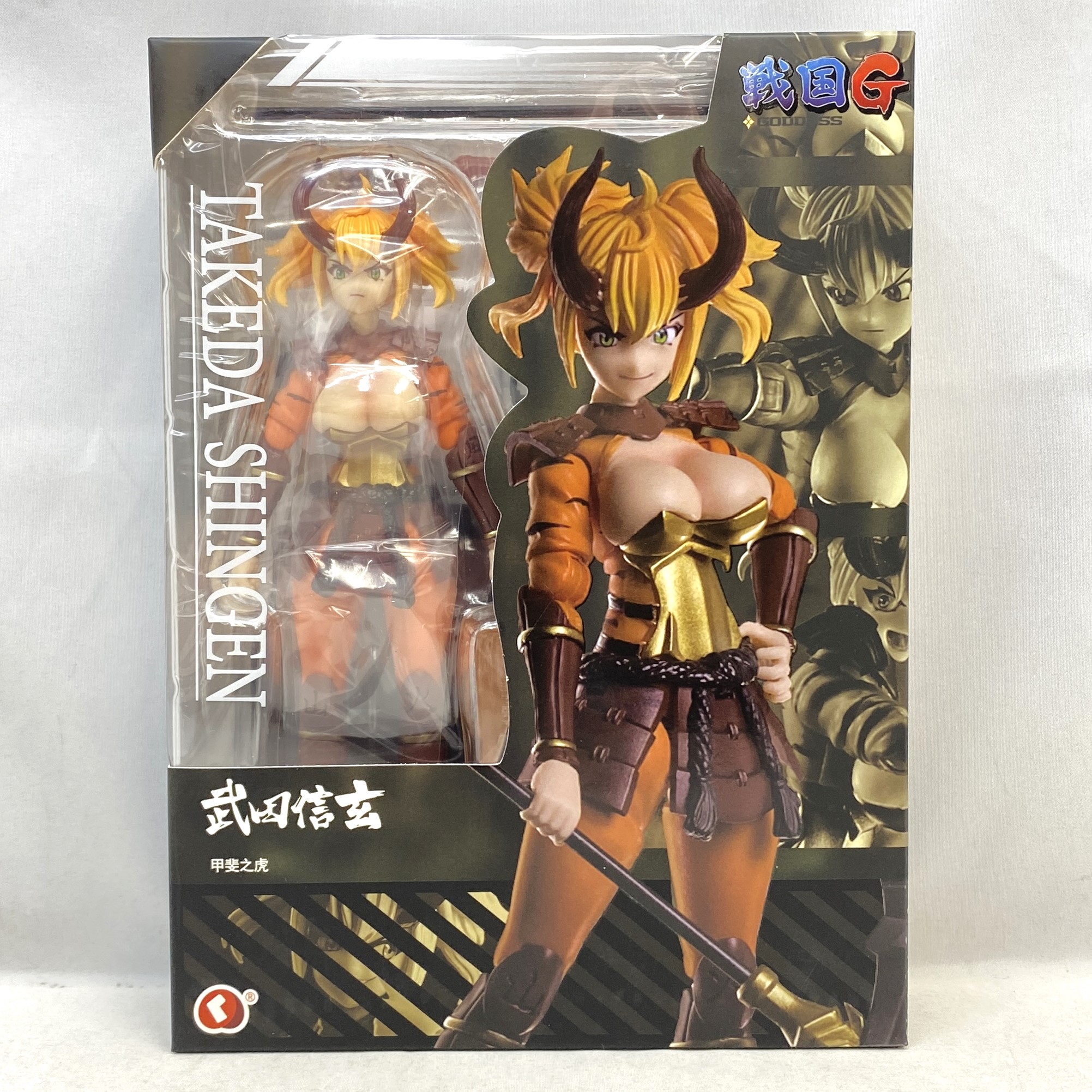 戦国Gシリーズ  武田信玄 1/12スケール可動フィギュア
