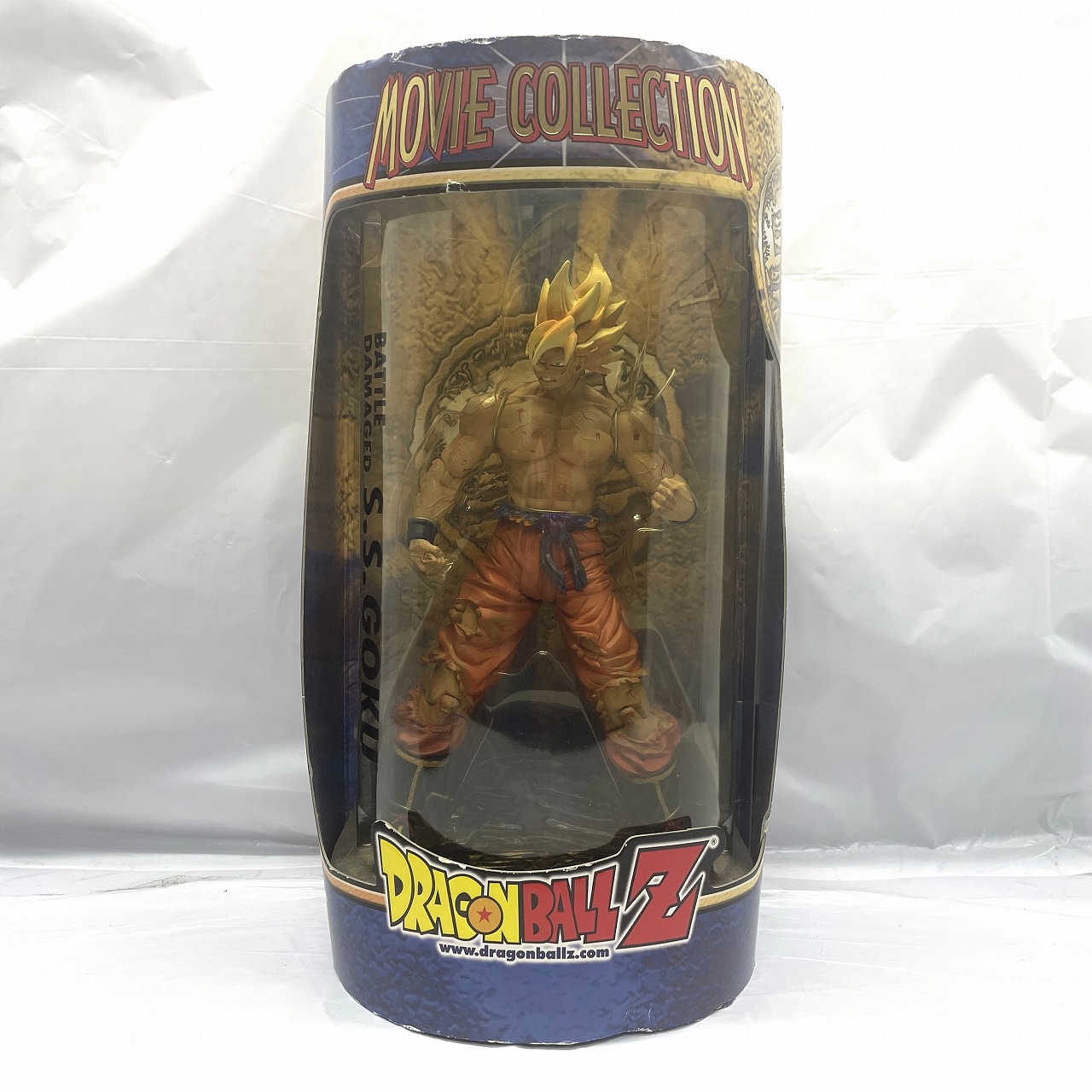 JAKKS Pacific inc. ドラゴンボールZ ムービーコレクション スーパーサイヤ人 孫悟空 バトルダメージver.